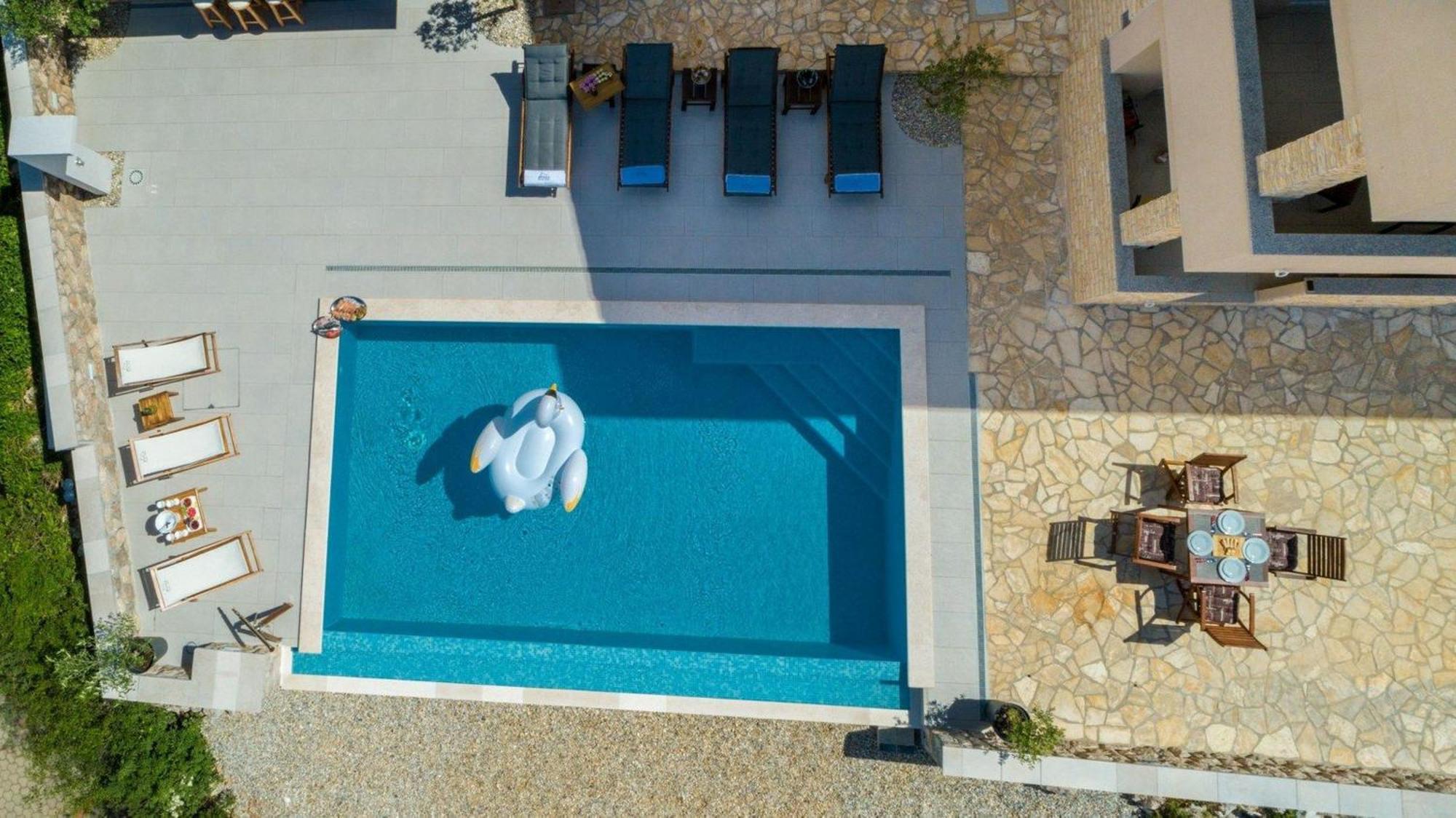 Luxury Villa Allen With Pool 科里米诺 客房 照片